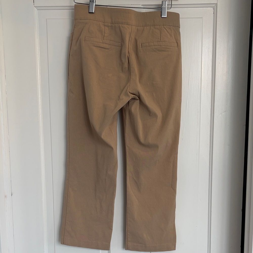 Roz & Ali Cropped Ankle Pants in Camel Tan - Picture 5 of 5